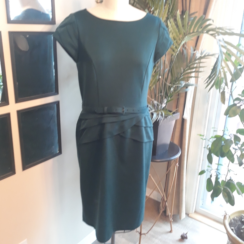 Emerald Wiggle Dress